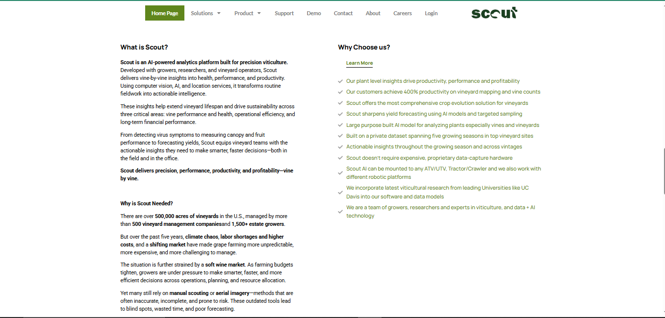 AgScout - Vineyard Scouting Platform screenshot 2